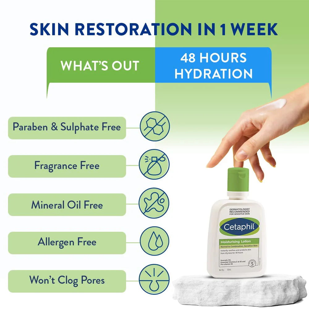Cetaphil moisturising lotion 100ml