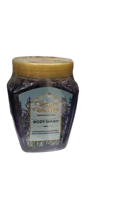 Vedic valley lavender & chamomile body wash 500g