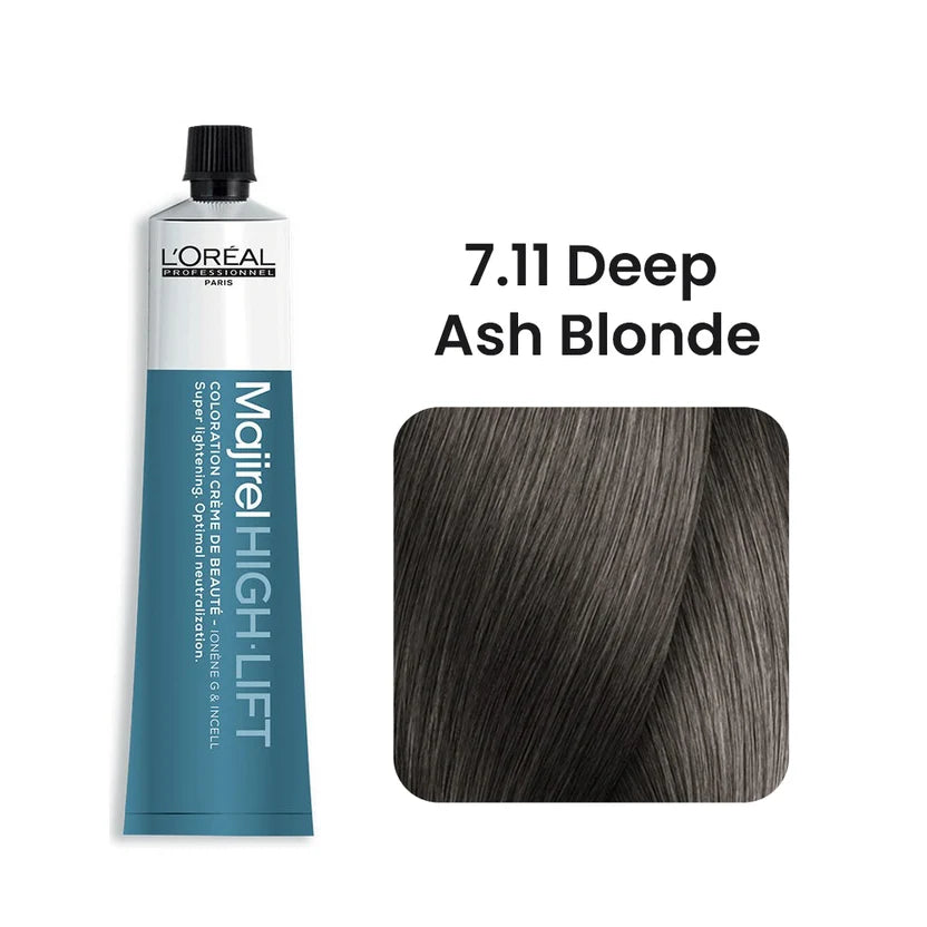 Loreal Majirel 7.11 Colour Tube 60Ml