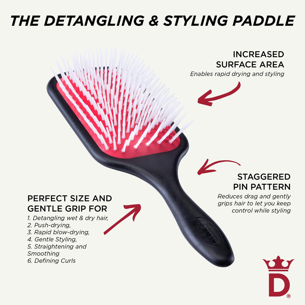 Denman the power paddle brush