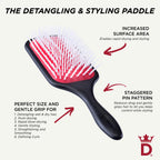Denman the power paddle brush