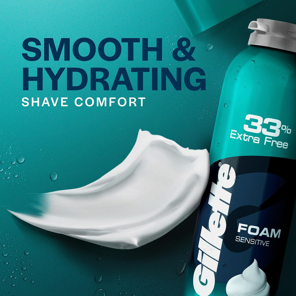 Gillette shaving foam sensitive