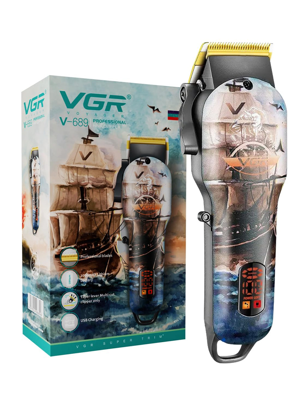VGR V-689 hair clipper