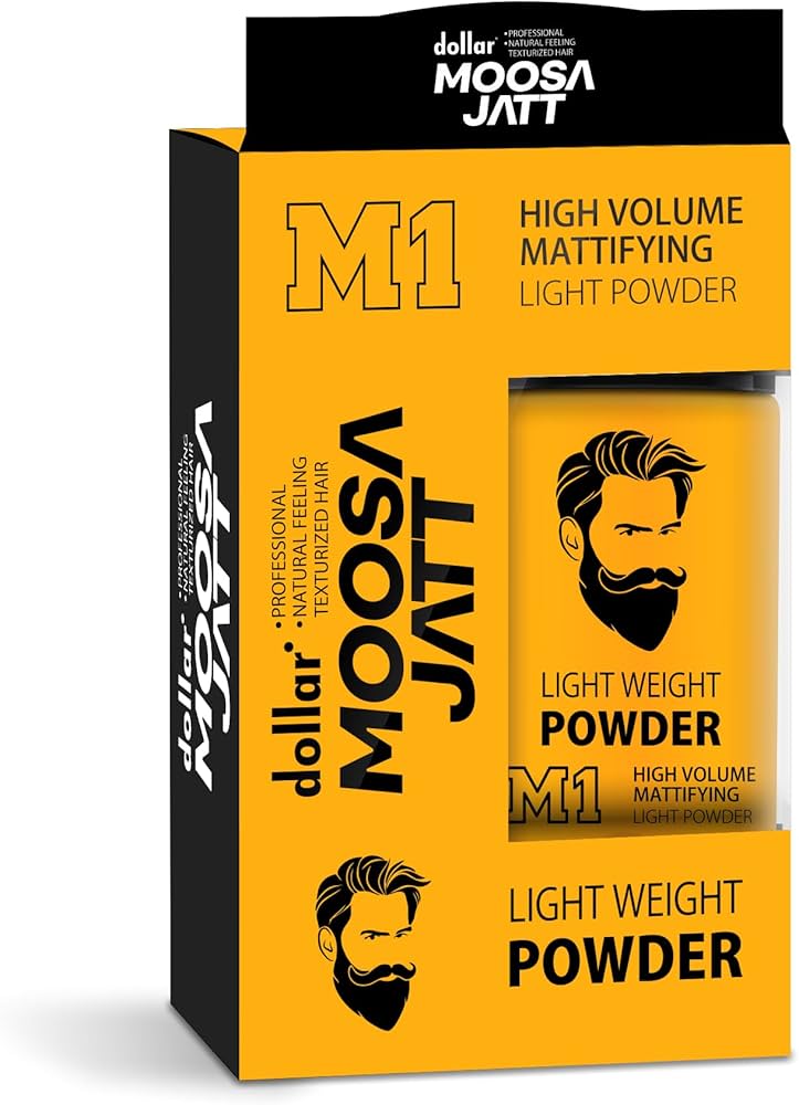 Moosa jatt hair volume powder