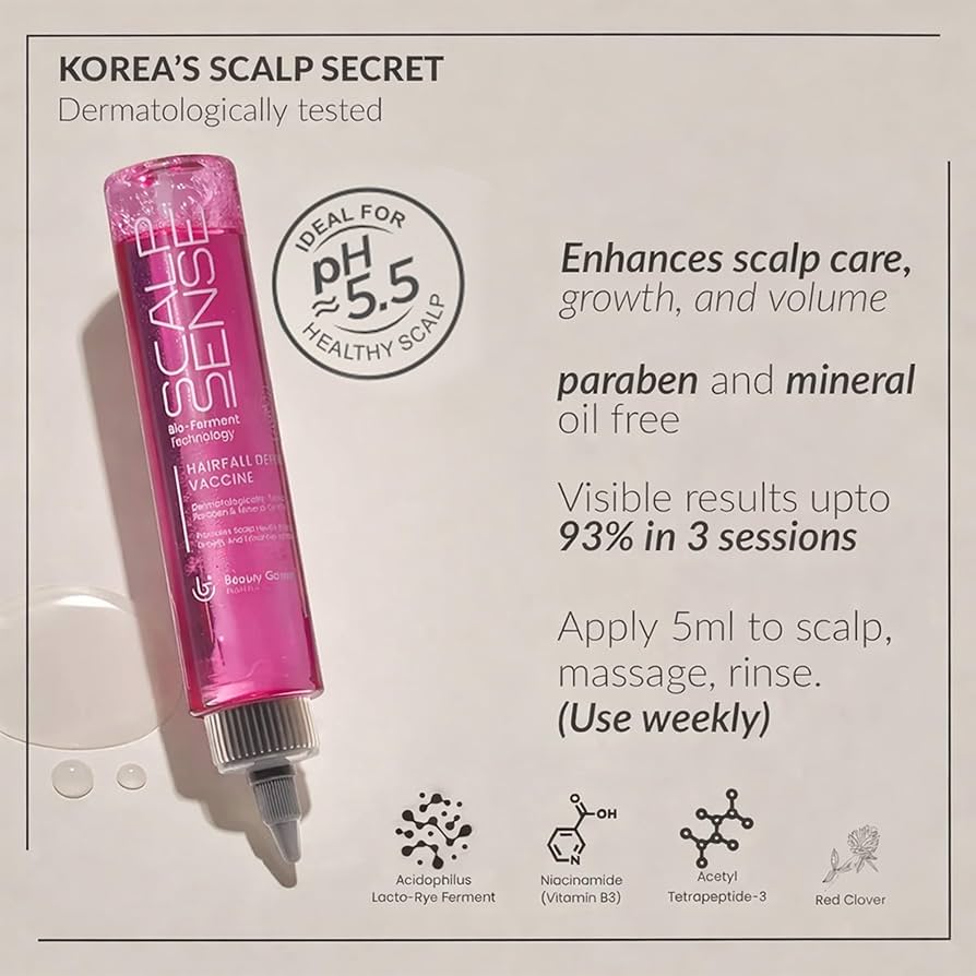 BG Scalp sense hairfall defense vaccine 150ml