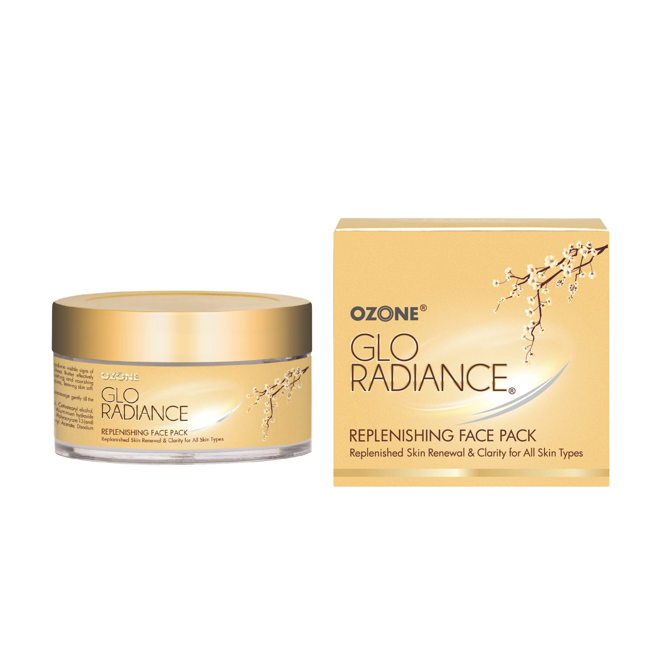 Ozone GLO RADIANCE replenishing face pack