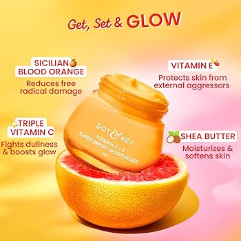 Dot & key vitamin C + E super bright moisturizer 60ml