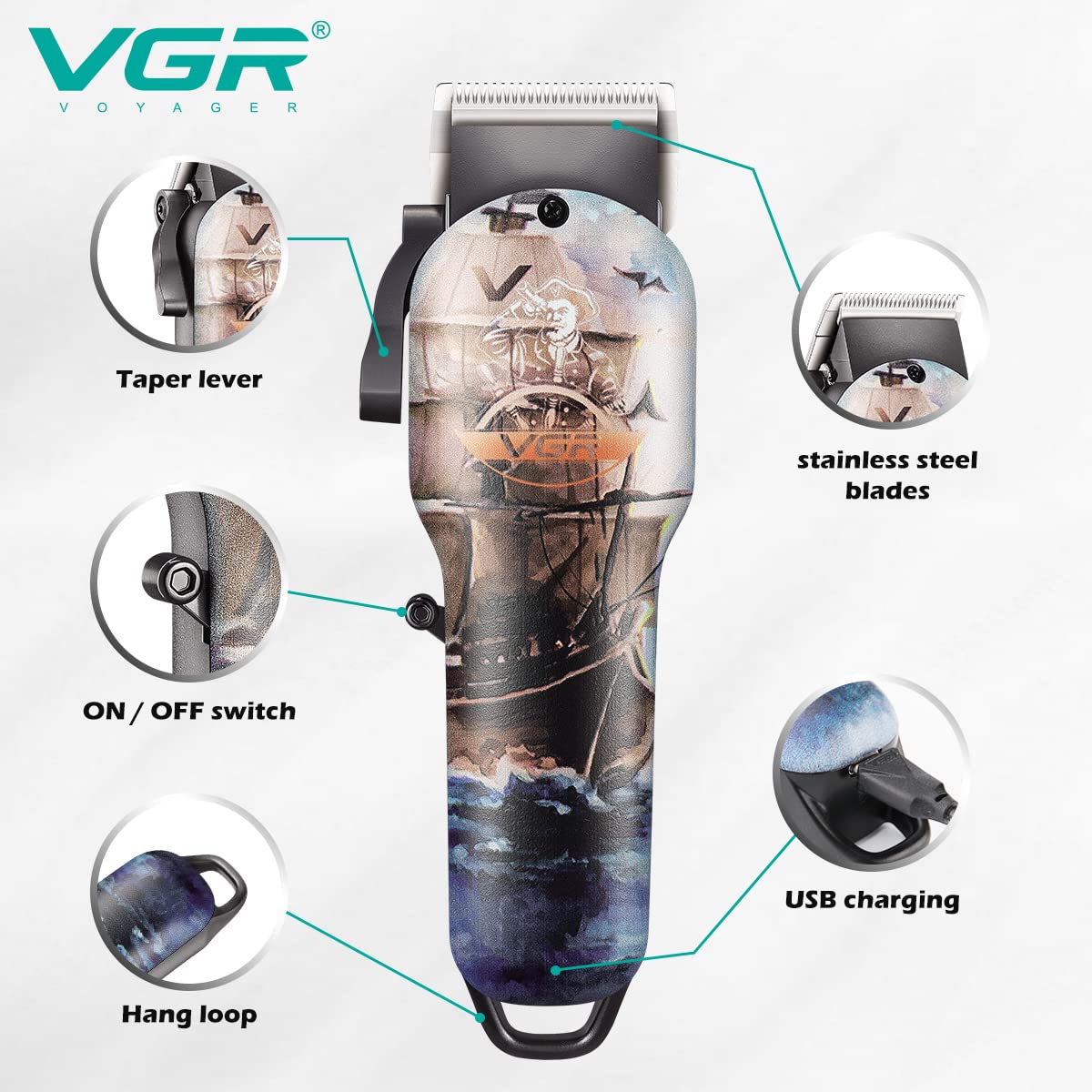 VGR V-690 hair clipper