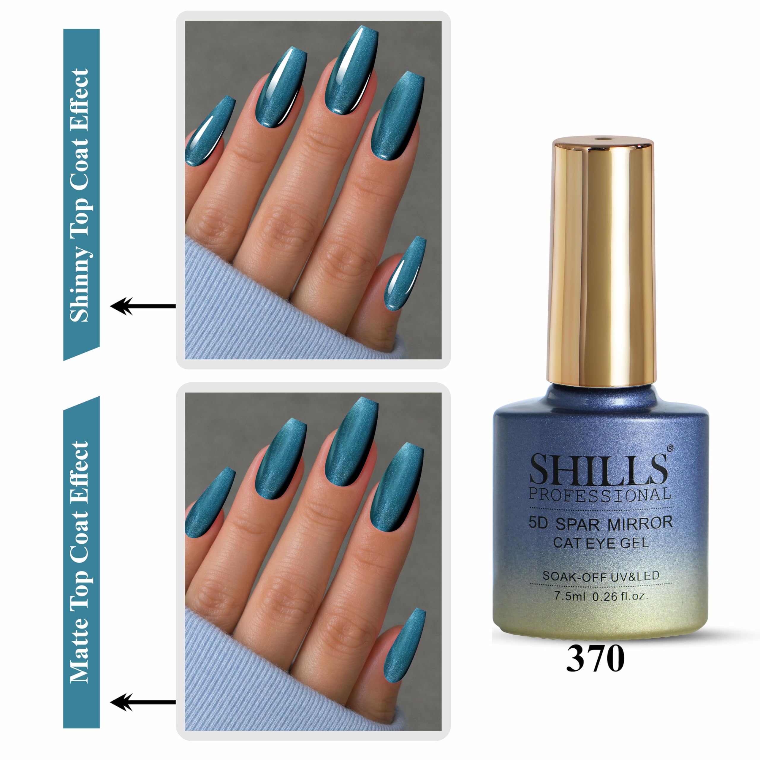 Shills 5D spar mirror cat eye gel