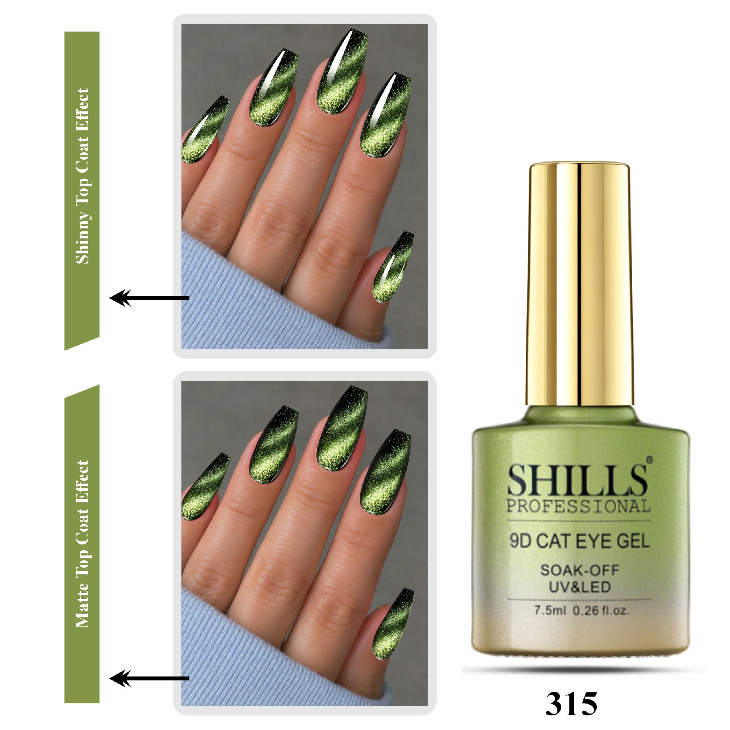 Shills 9D cat eye gel