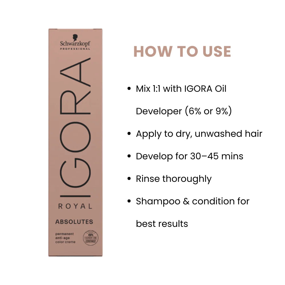 Schwarzkopf Igora Hair Color Tube 5-80 60ml