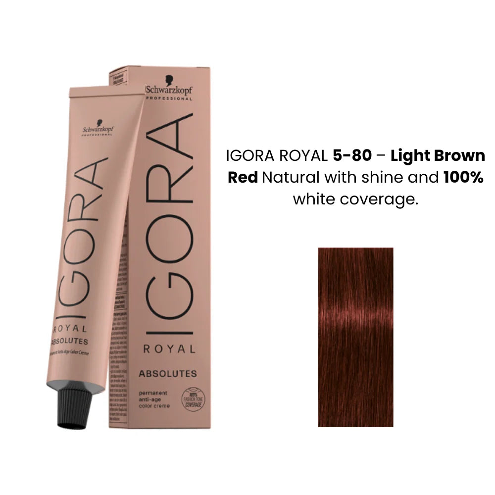 Schwarzkopf Igora Hair Color Tube 5-80 60ml