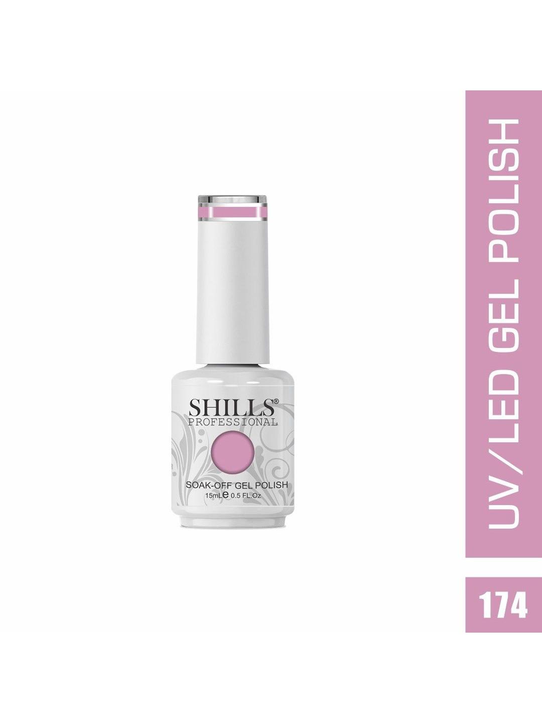 Shills soak off transparent gel polish
