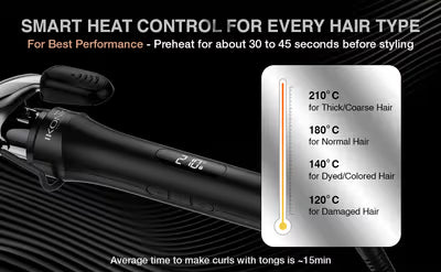 Ikonic professional curling tong CT-25 2.0