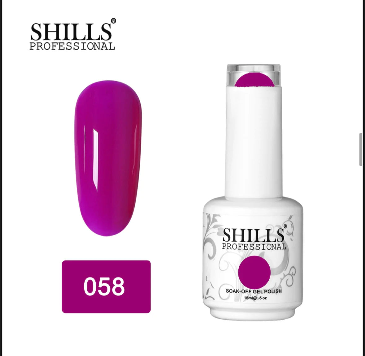 Shills soak-off gel polish