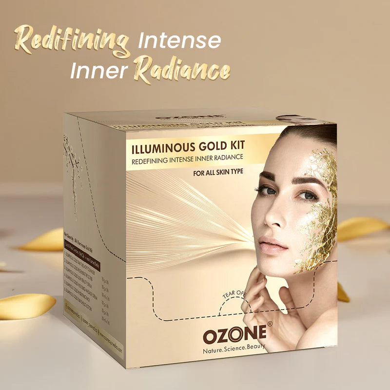 Ozone illuminious gold kit