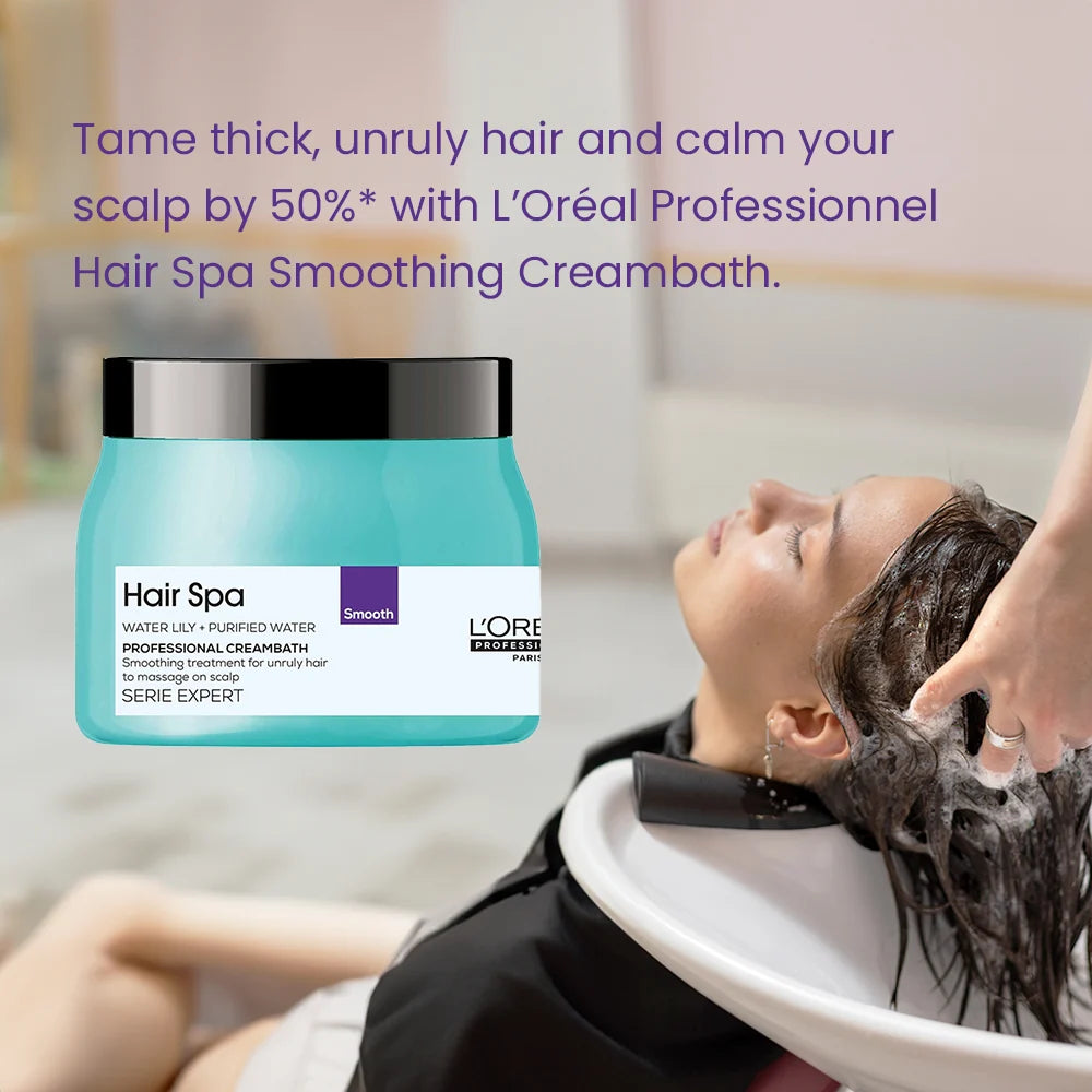 Loreal Professsionel Paris Hair Spa Smoothening Creambath (490 Gm)