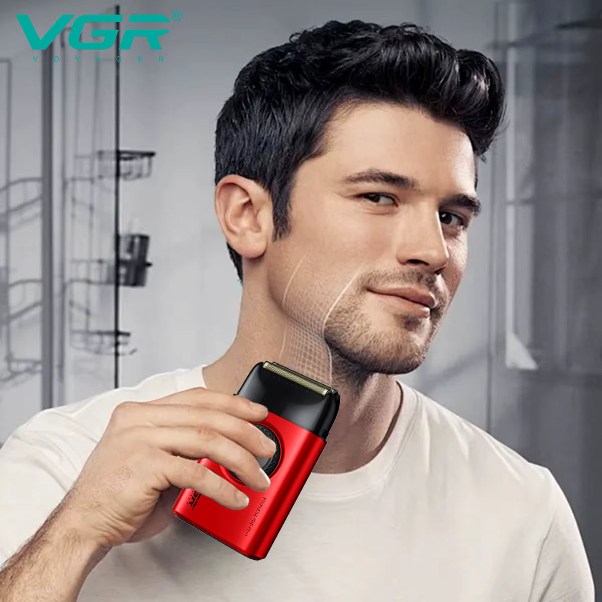 VGR V-377 double foil shaver