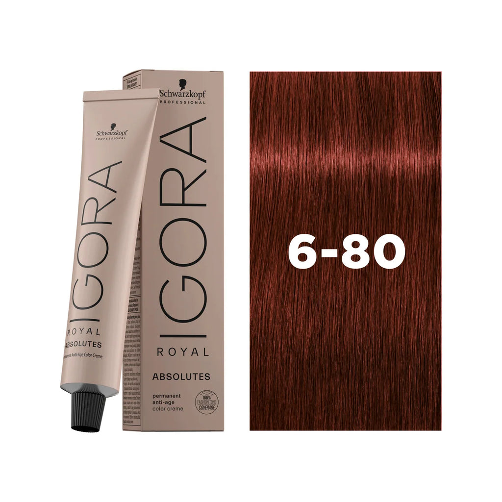 Schwarzkopf Igora Hair Color tube 6-80 60ml
