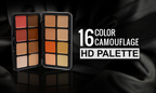 Forever 52 16 Color Camouflage Face Palette - CHP002