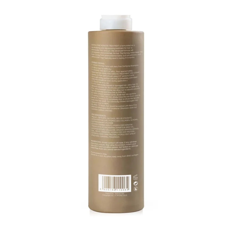KERAFINE KERATIN TREATMENT (1000 ML)