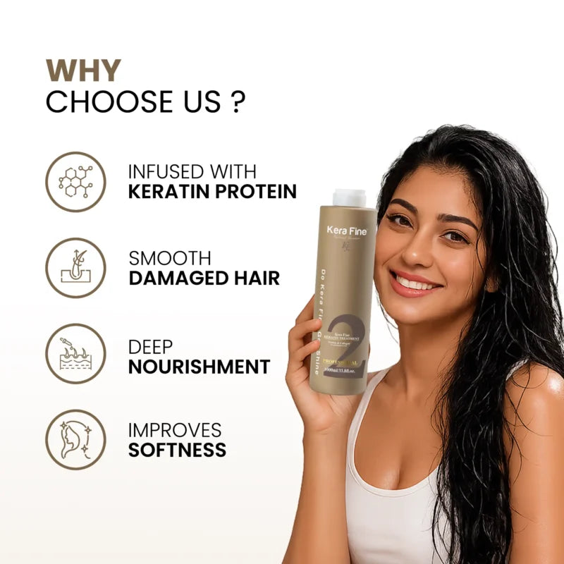 KERAFINE KERATIN TREATMENT (250 ml)