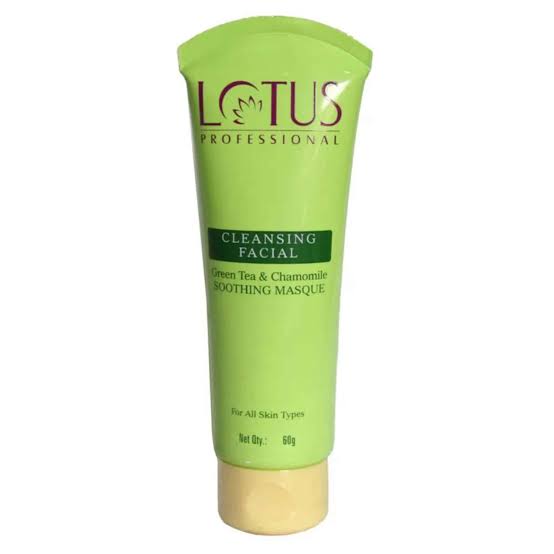 LOTUS PROFESSIONAL Green Tea & Chamomile Soothing Masque
