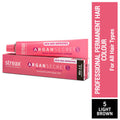 Streax Professional
Argan Secrets Hair Colourant Cream - Light Brown 5
(60gm)