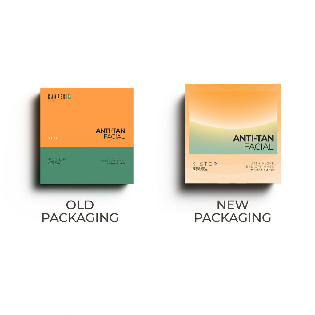 Kanpeki labs pro ANTI-TAN FACIAL 4 STEP