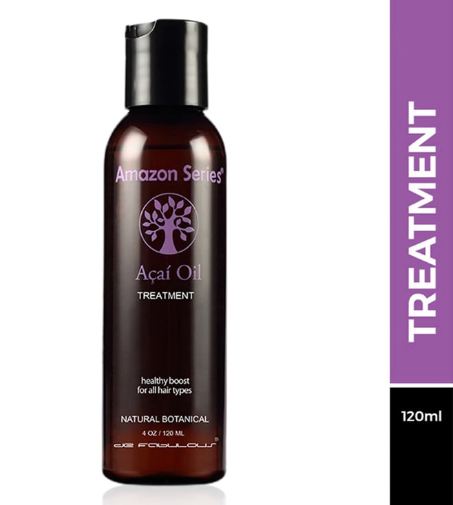 Amazon Series Acai Oil Treatment -120ml | Anti-Frizz | Omega 6-9 | Sulphate Free | All Hair Types | Hair Sunscreen