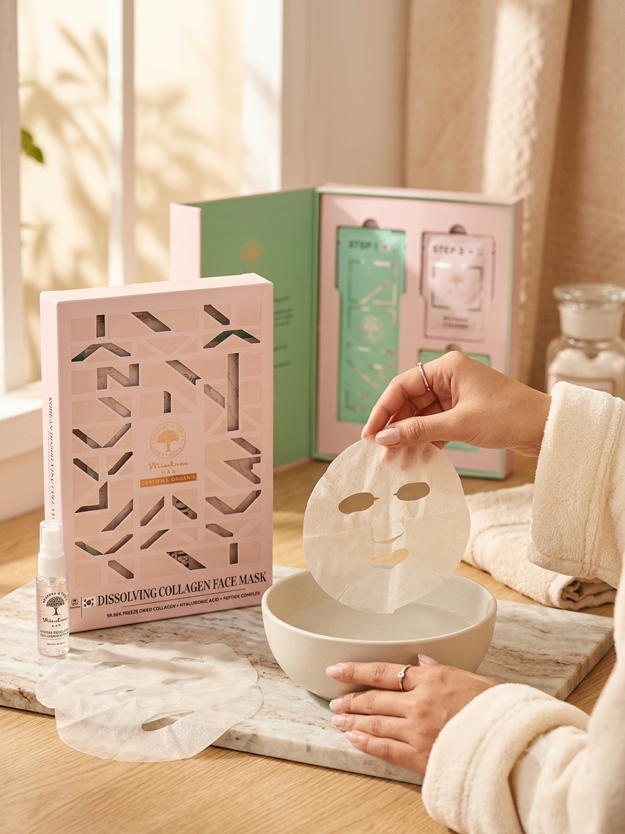 Mintree dissolving collagen face mask 310g