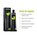 Loreal Professional Paris Inoa Ammonia-Free Permanent Hair Color - 1  (Black)