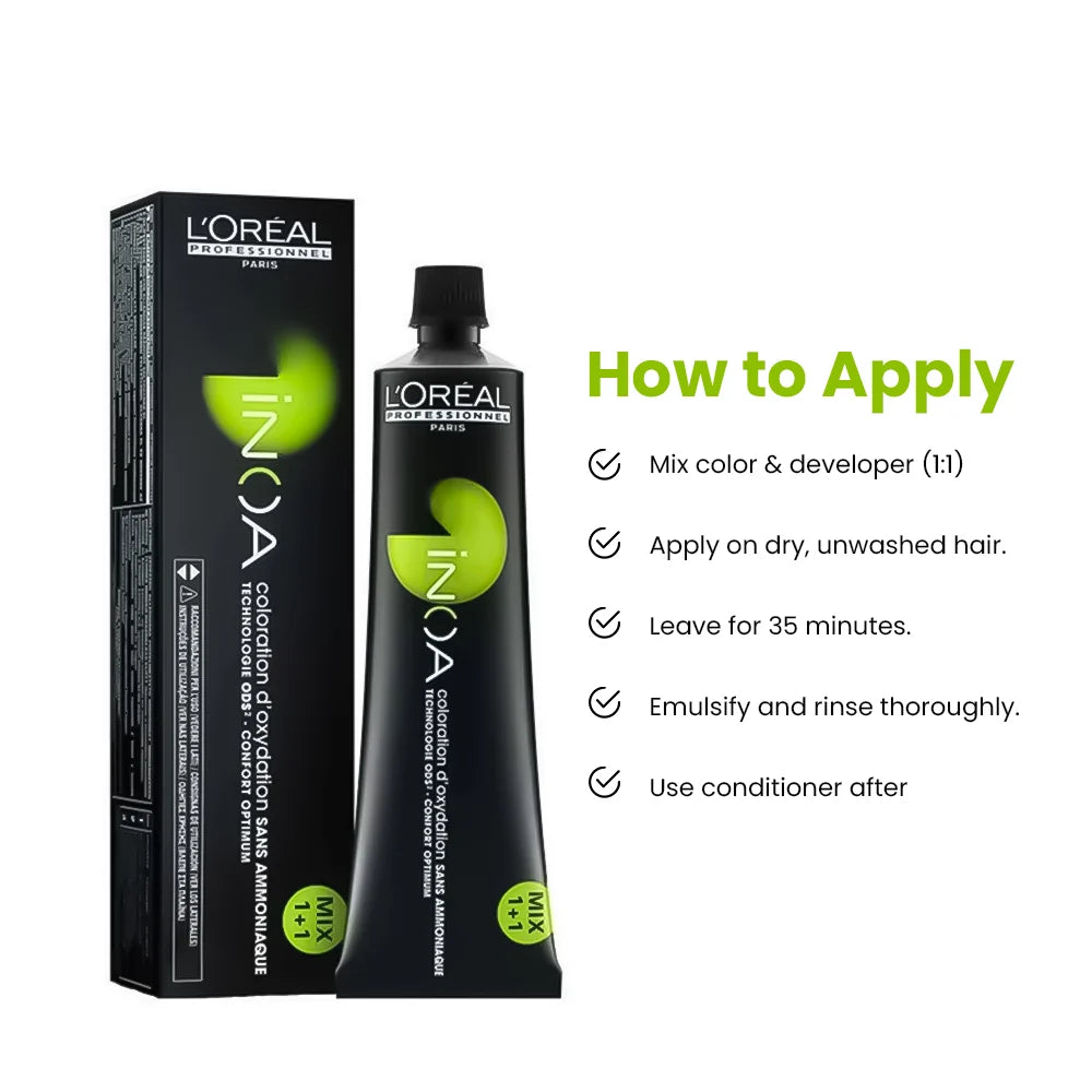 Loreal Inoa Ammonia Free Hair Color 60G 5