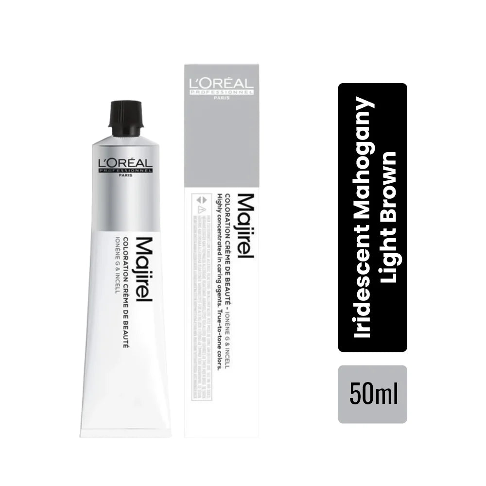 oreal Majirel 5.52 Light Brown With Iridescent Mahogany 60Ml