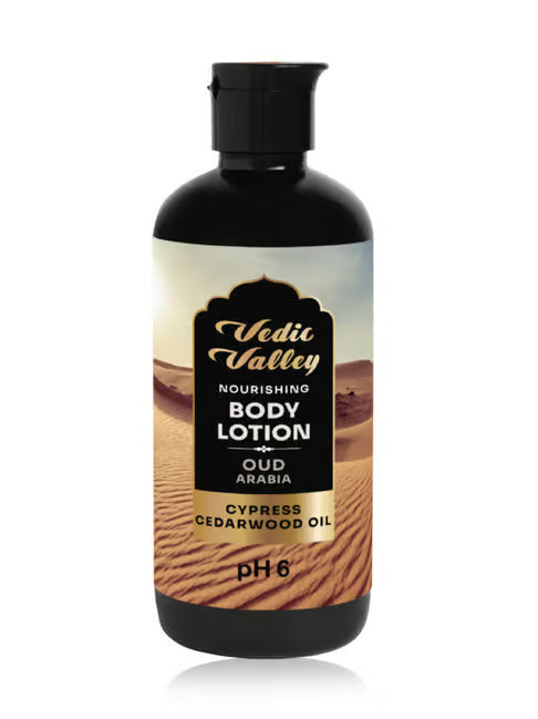 Vedic valley OUD arabia nourishing body lotion 300ml