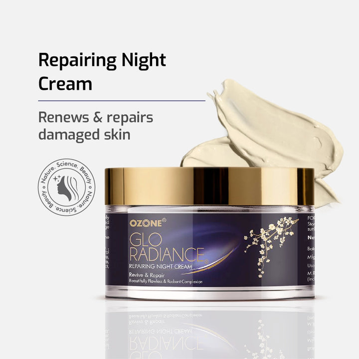 Ozone GLO Radiance repairing night cream