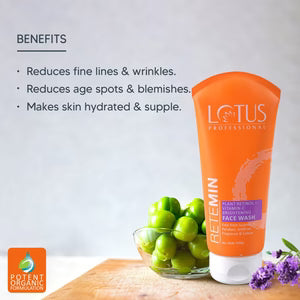 Lotus professional RETEMIN vit-C face wash 100g