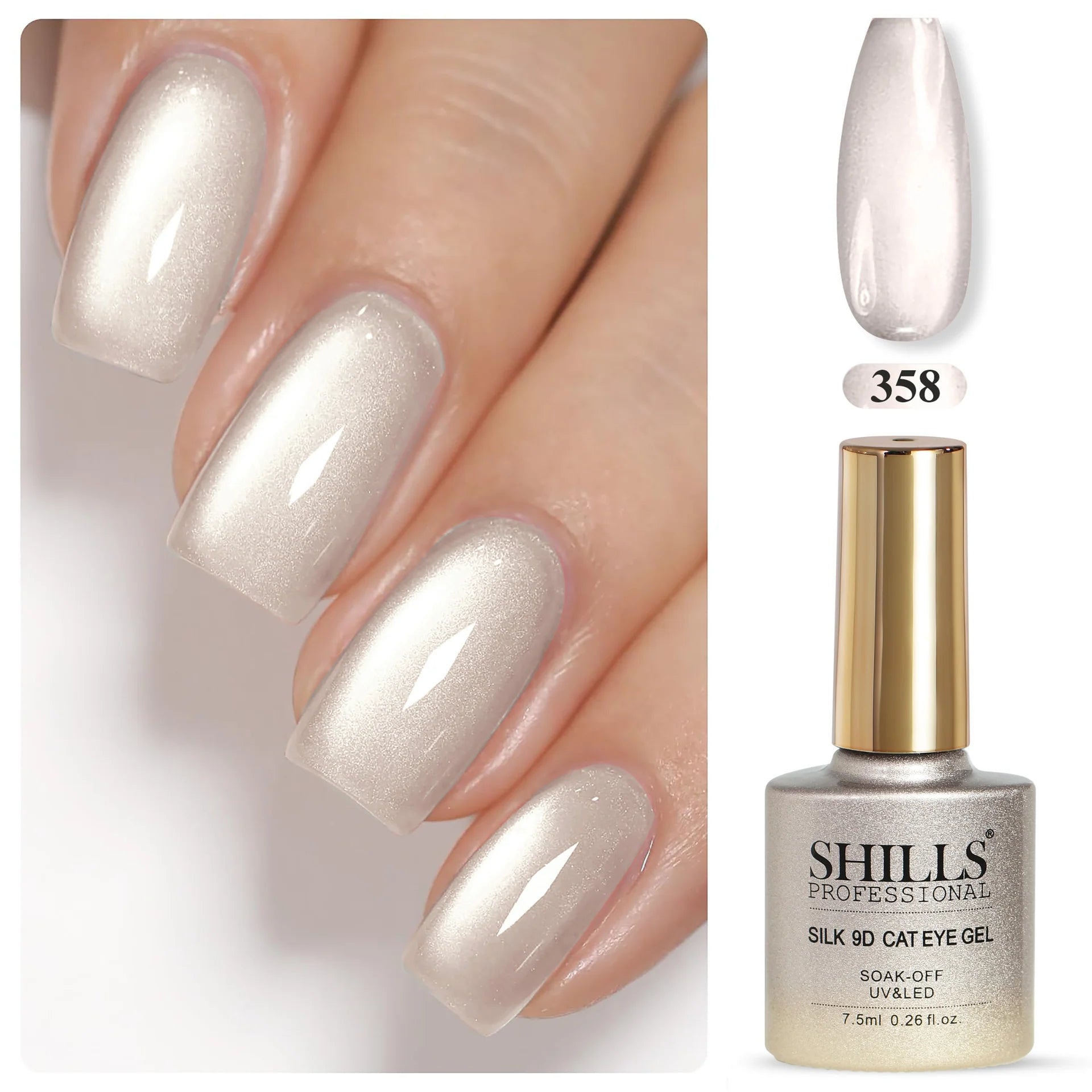 Shills silk 9D cat eye gel