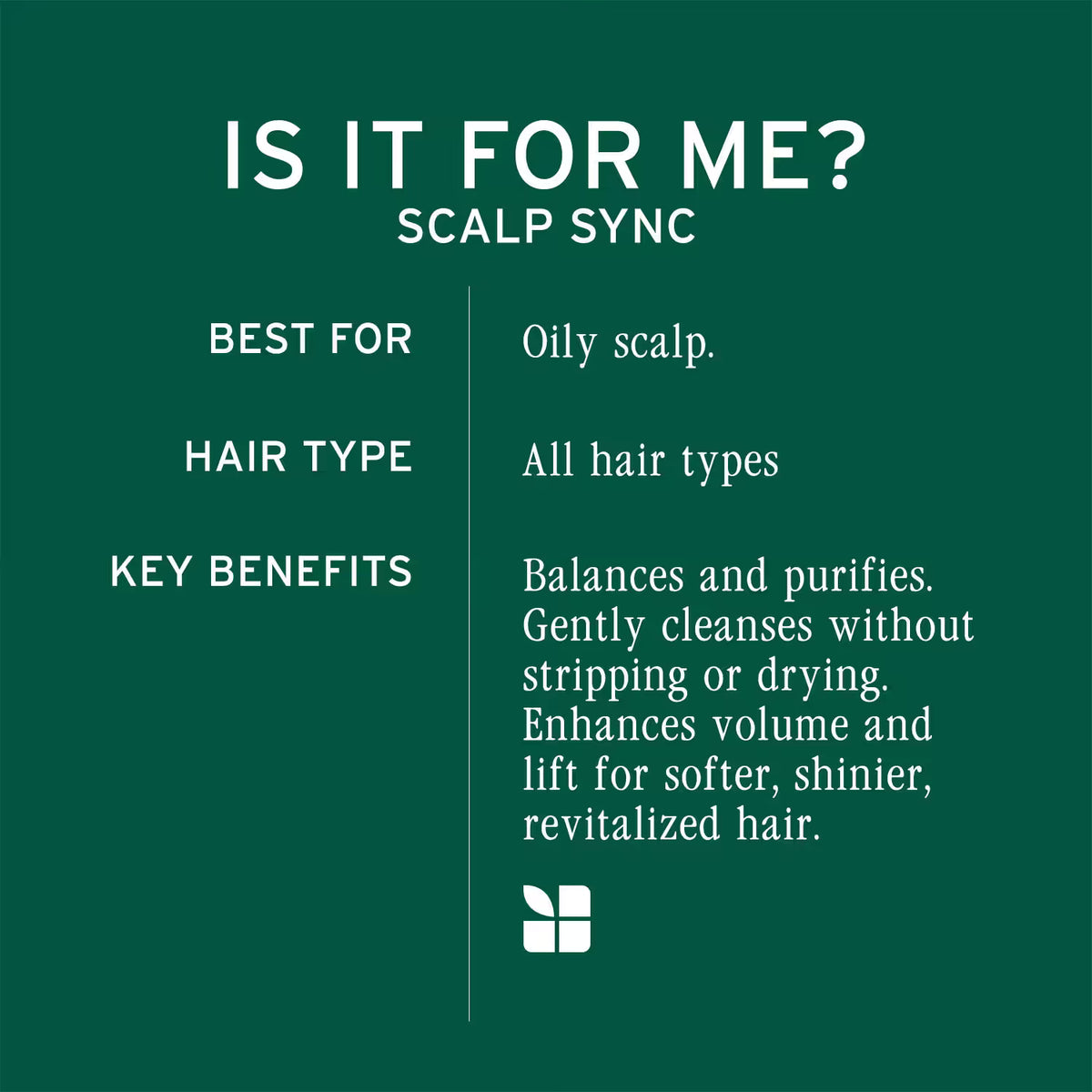 Biolage Scalp Sync Clarifying Shampoo 400 ml for oily Scalp