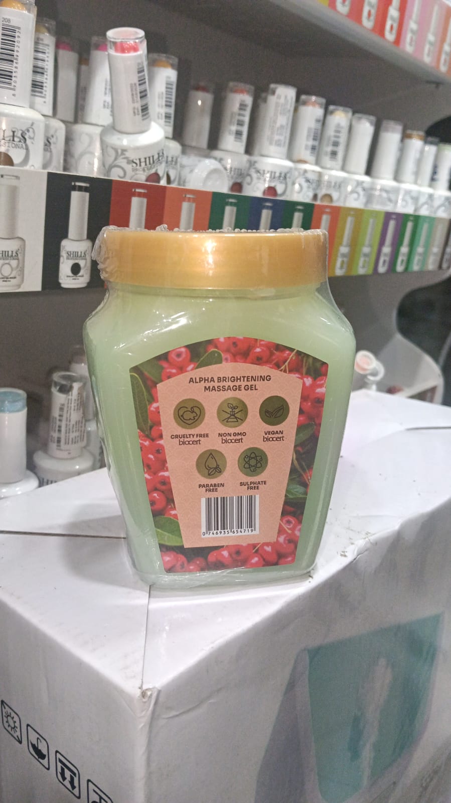 Vedic valley alpha brightning massage gel 500gm