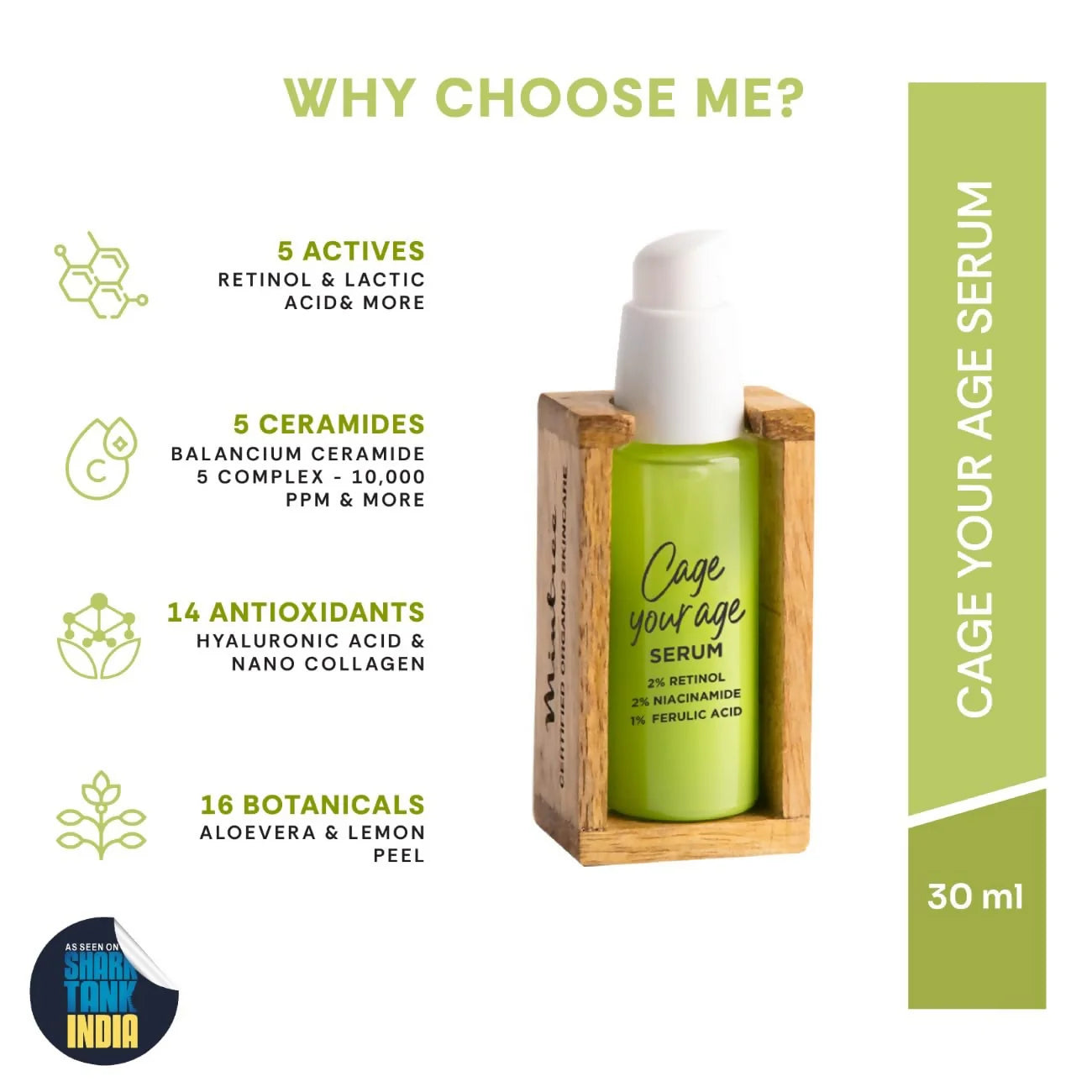 MIntree cage your age serum 30g