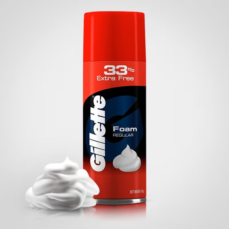 Gillette shaving foam regular