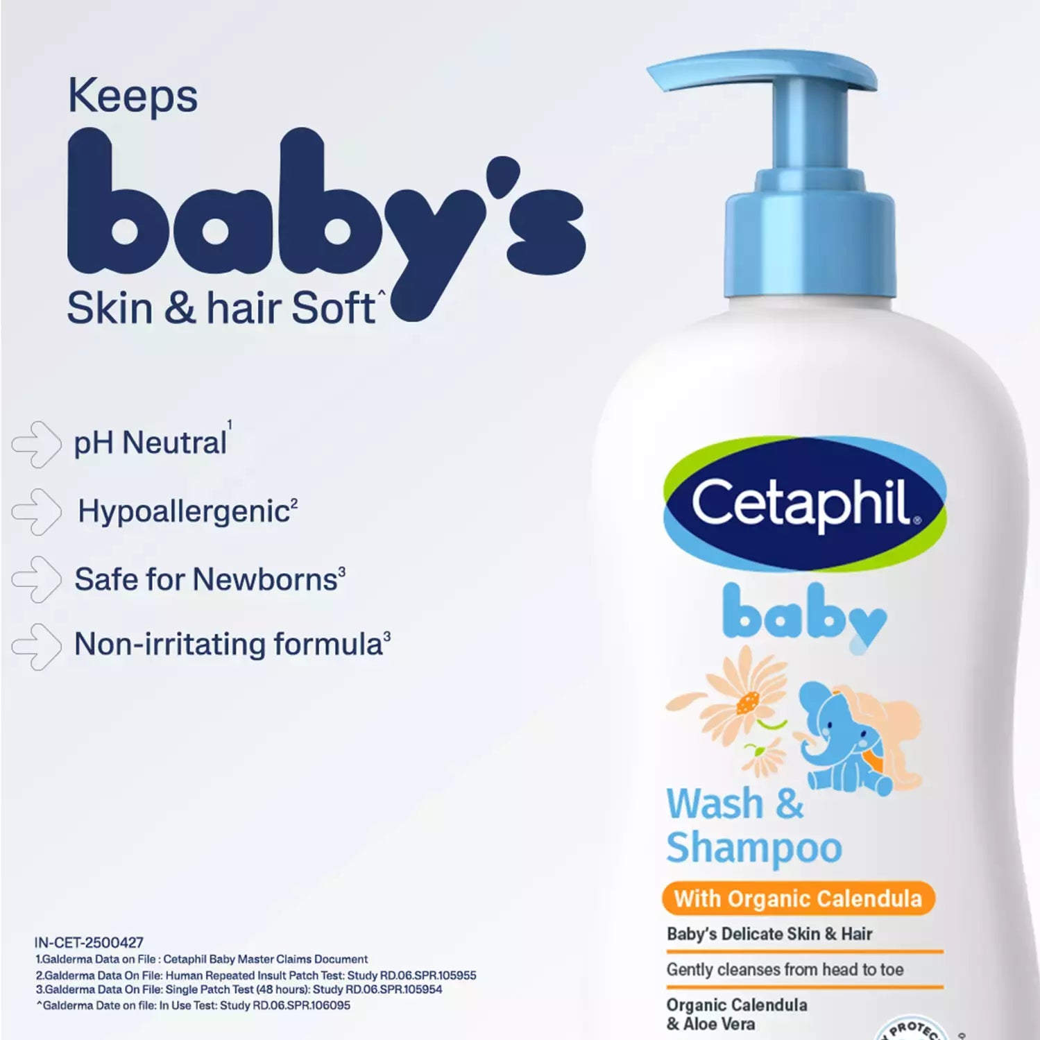 Cetaphil baby wash & shampoo 230ml