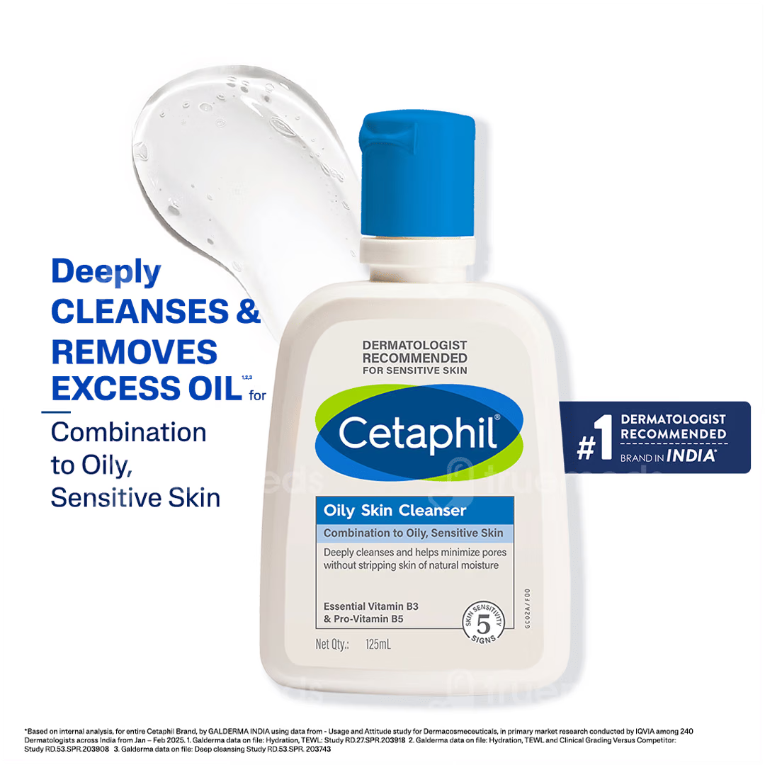 Cetaphil oily skin cleanser 125ml