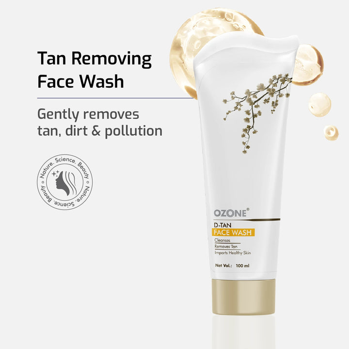 Ozone D-TAN face wash