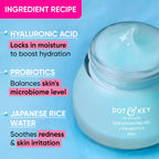Dot & key gel moisturizer + probiotics 60ml
