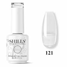Shills soak off transparent gel polish