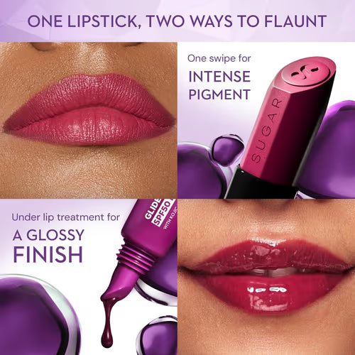 Sugar glide peptide serum lipstick 4.2g