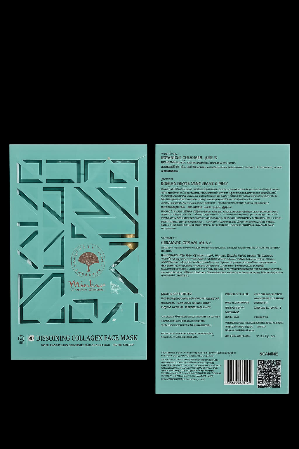 Mintree dissolving collagen face mask 310g