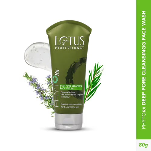 Lotus professional PHYTORx deep pore face wash 80g